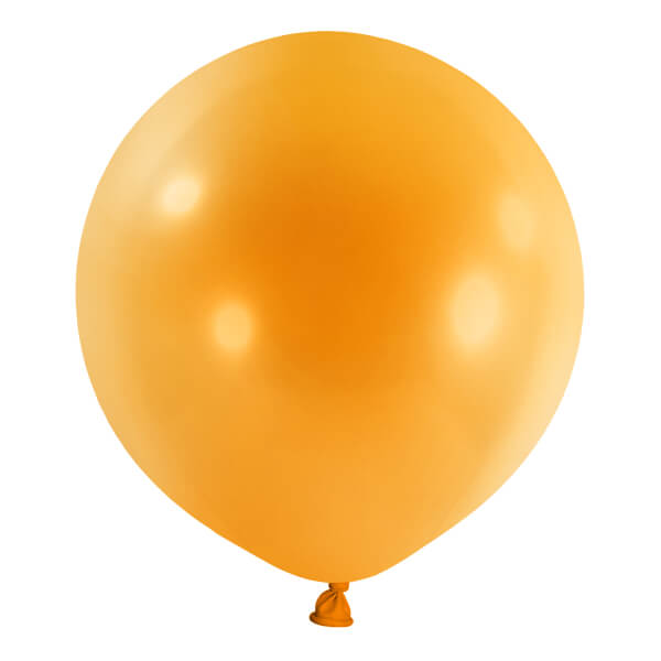 Levně Kulaté balóny oranžové 60cm 4ks