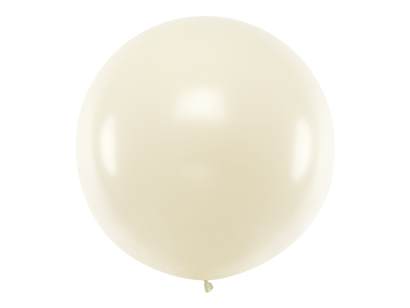 Levně Balónek velký metalický perleťový 100cm
