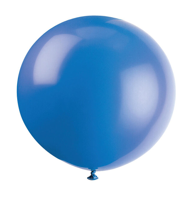 Levně Balónek velký modrý 90cm