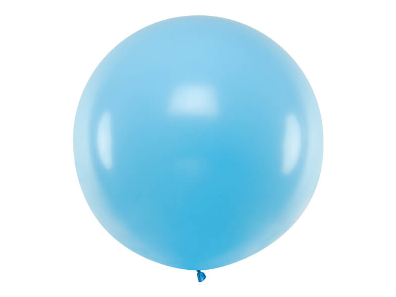 Levně Balónek velký světle modrý 1m