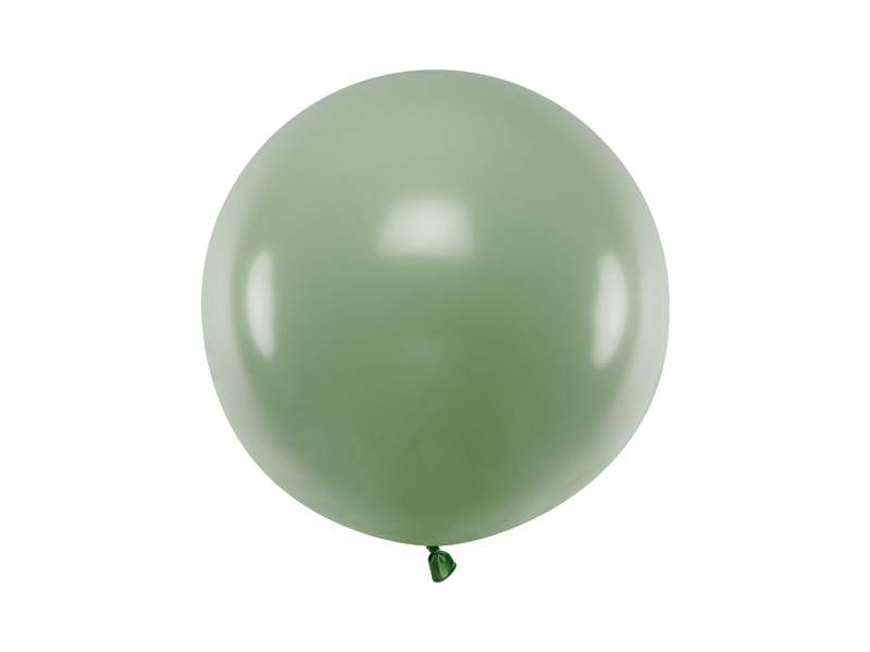 Levně Balónek velký pastelový rozmarýno-zelený 60cm