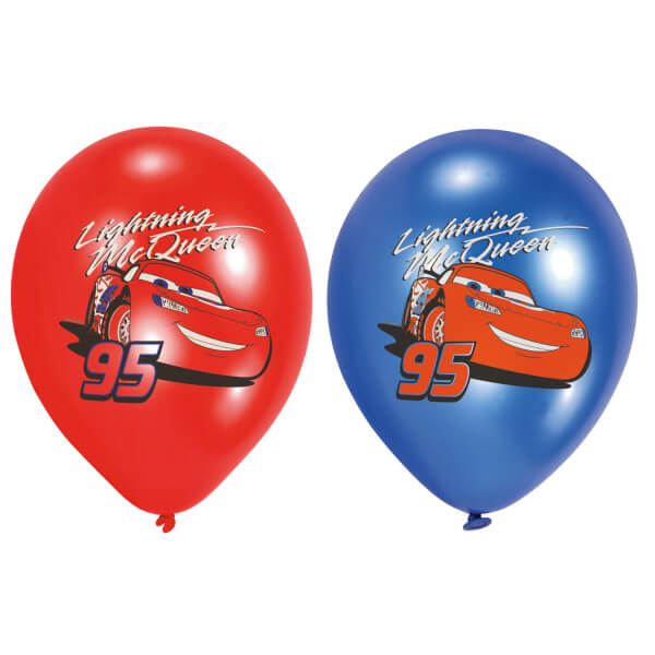 Balóny Cars McQueen 27cm 6ks
