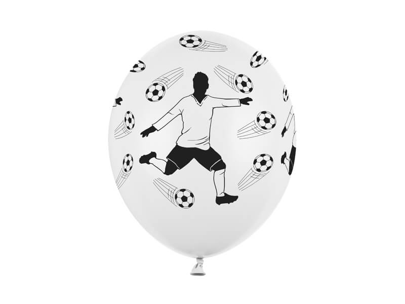 Balónky Fotbalista 30cm 6ks