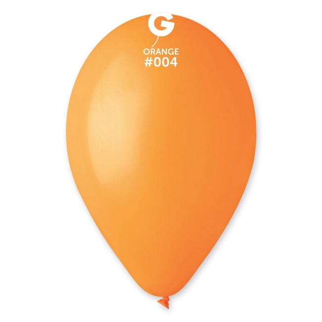 Levně Balónky oranžové 30cm 100ks