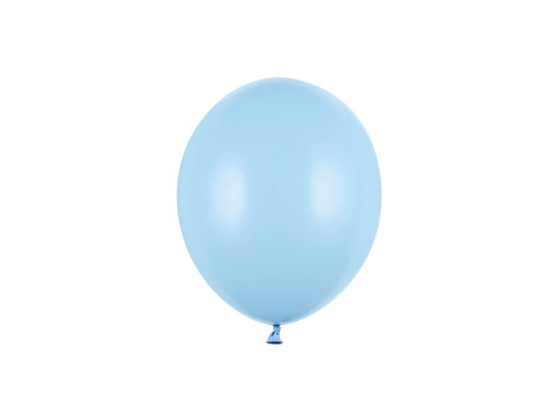 Levně Balónky pastelové baby blue 12cm 100ks
