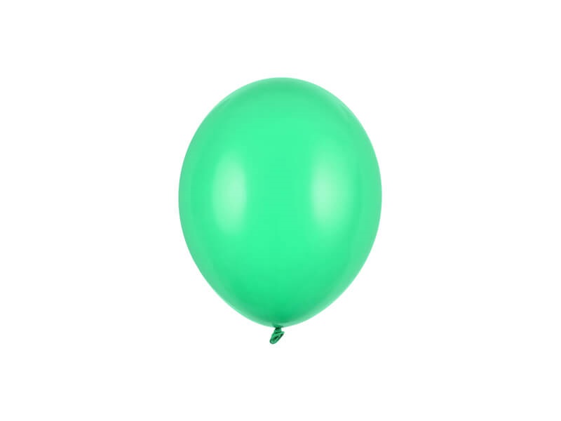 Levně Balónky pastelové zelené 12cm 100ks