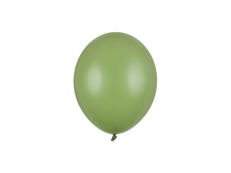 Levně Balónky pastelové rozmarýnově zelené 12cm 100ks