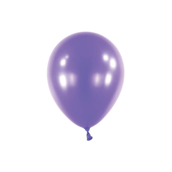 Levně Balónky perleťové purpurové 13cm 100ks