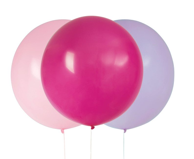 Balónky velké růžovo-purpurové 60cm