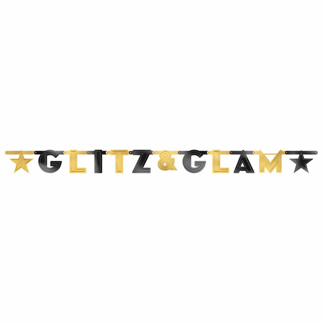 Levně Banner Glitz & Glam 210 x 15.8 cm