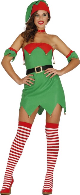 Levně Dámský kostým Sexy Elf M 38-40