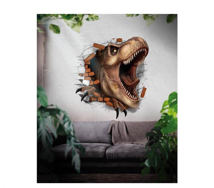Dekorace na zeď Dinosaurus T-Rex 70x80cm