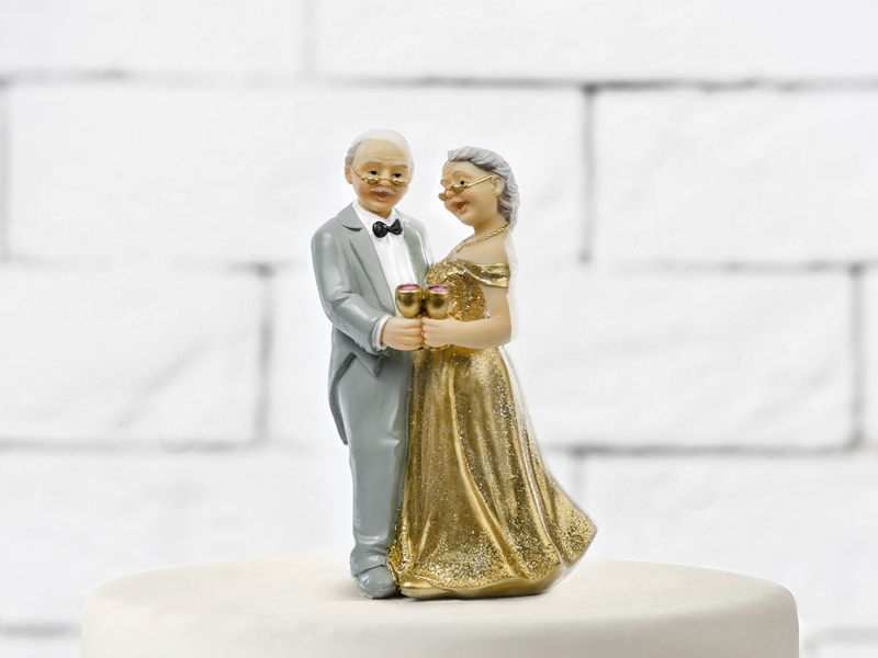 Dortová figurka 50 výročí svatby