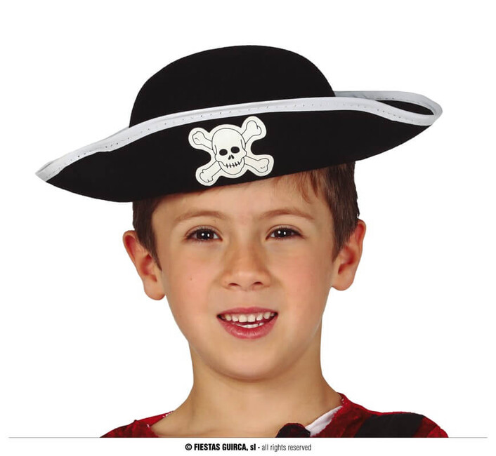 Dětský klobouk Pirát (uni velikost)