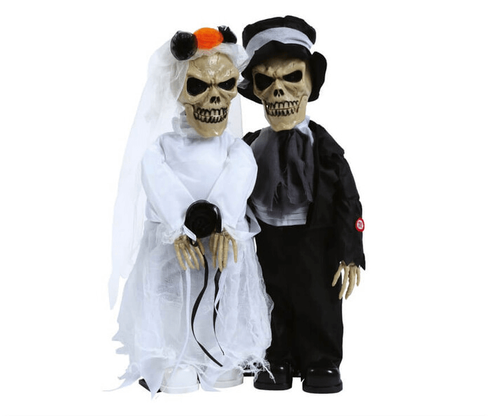 Levně Figurka Manželé Zombie s efekty 48cm