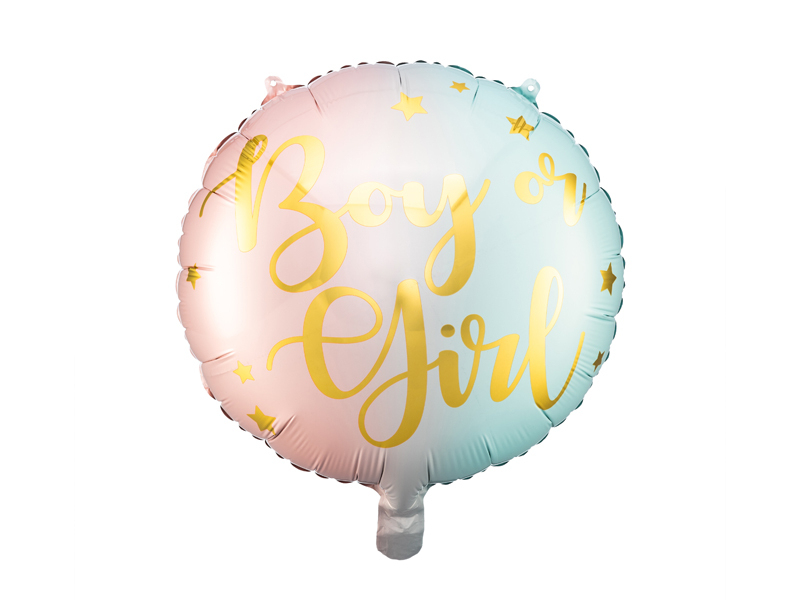 Fóliový balónek Gender Reveal 35cm