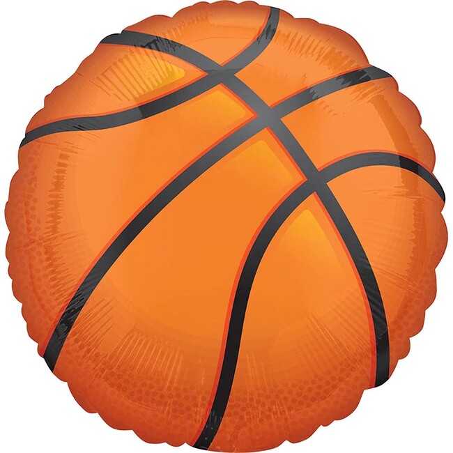 Levně Fóliový balónek Basketbalový míč 45cm