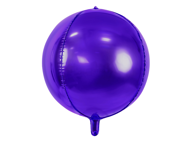 Fóliový balónek Koule purpurový 40cm