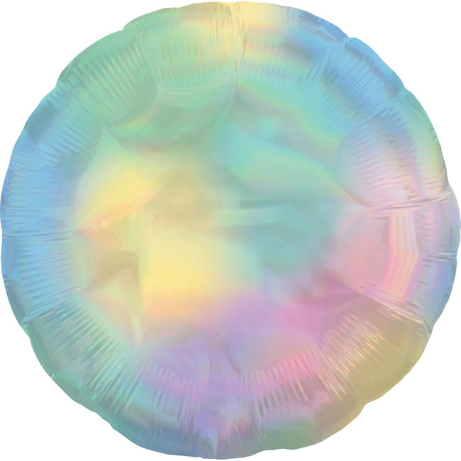 Foliový balónek holografický pastelový 45cm