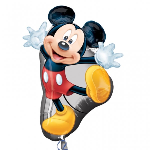 Levně Fóliový balónek supershape Mickey Mouse 55x78cm