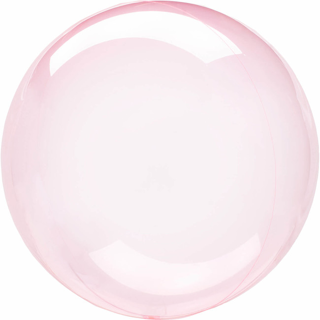 Levně Fóliový balónek průsvitný růžový 55cm