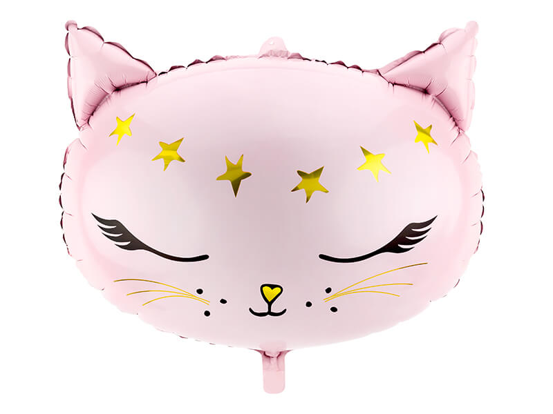 Levně Fóliový balónek Růžová Kočička 48cm