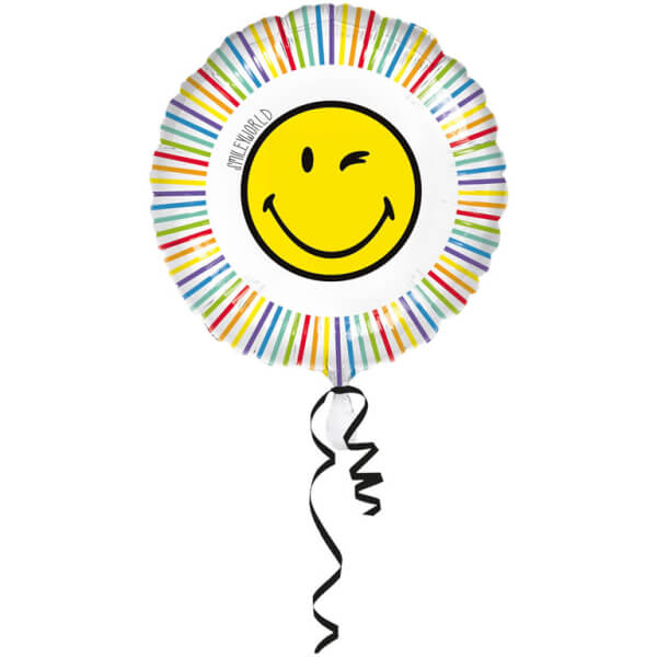 Levně Fóliový balónek Smiley 45cm