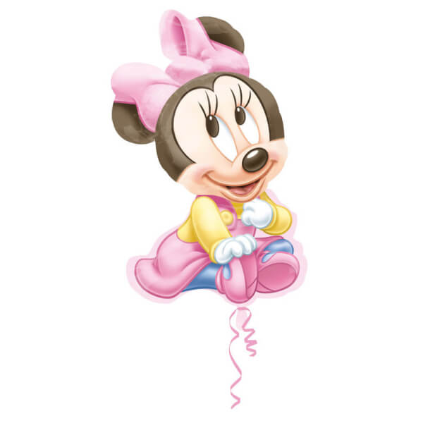 Levně Fóliový balónek supershape Minnie Baby 51x84cm