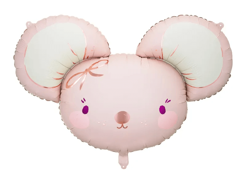 Levně Fóliový balónek supershape Myška růžová 96x64cm