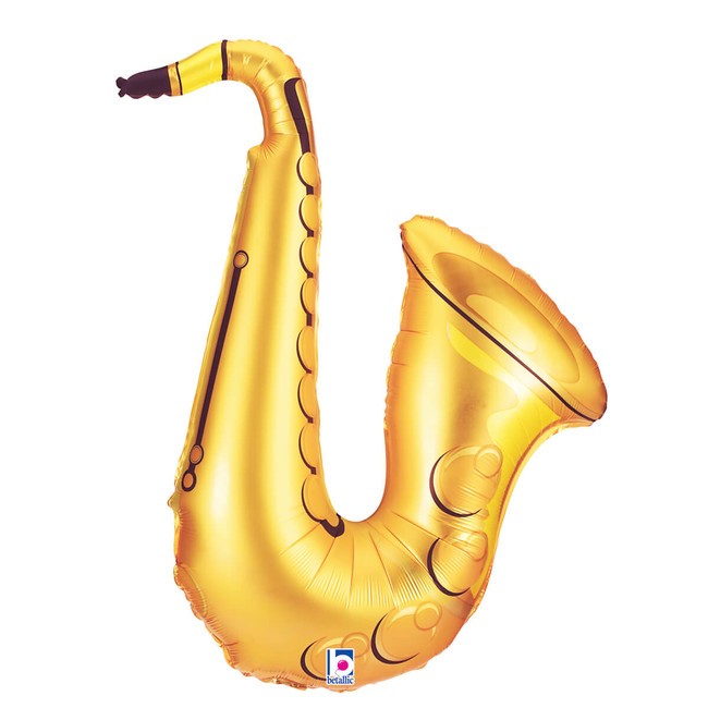 Fóliový balónek Supershape Saxofon 94cm