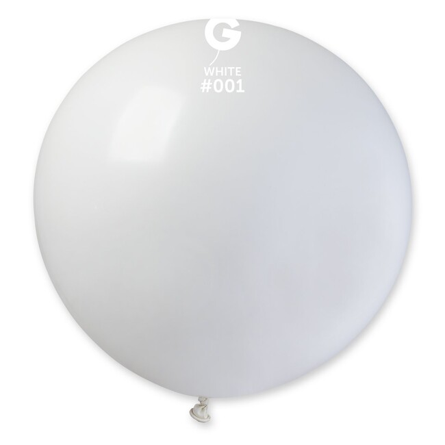Balón velký bílý 80cm