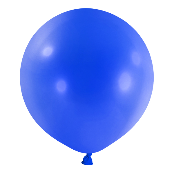 Levně Kulaté balóny modré 4ks 61cm