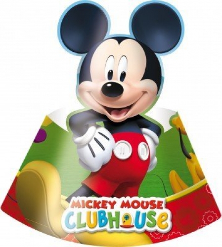Levně Klobouček Mickey Clubhouse 6ks