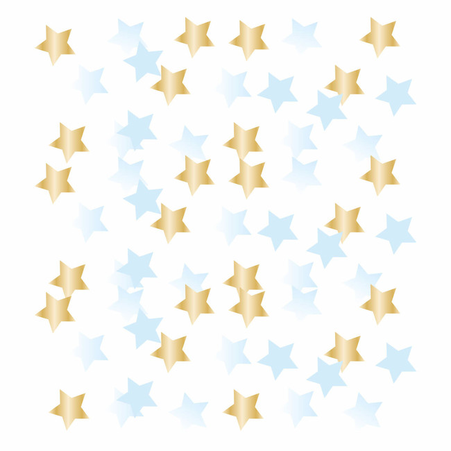 Konfety hvězdy modro-zlaté 14g