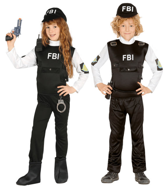 Levně Kostým FBI agent 10-12 let
