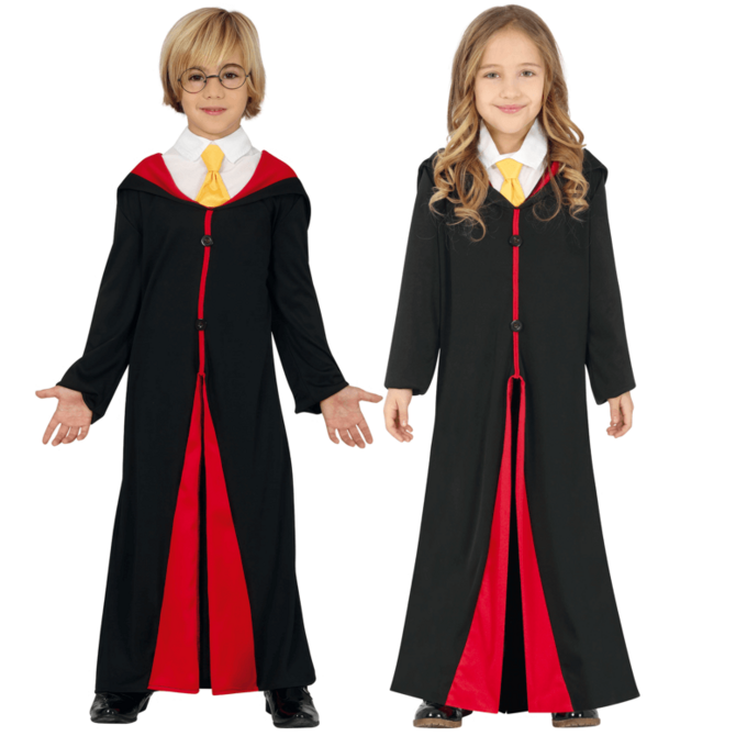 Levně Kostým Harry Potter kouzelník unisex 7-9 let