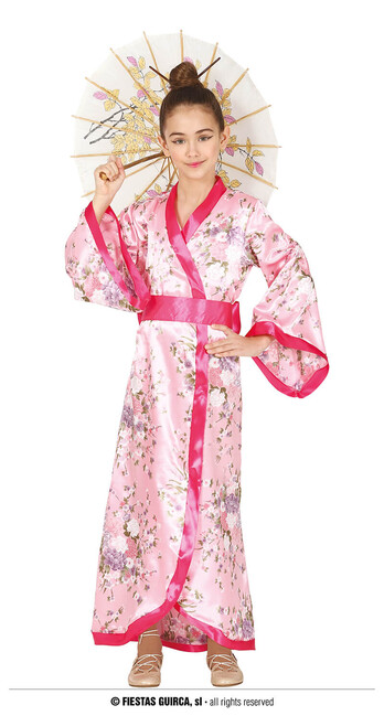 Kostým Kimono růžové 7-9 let