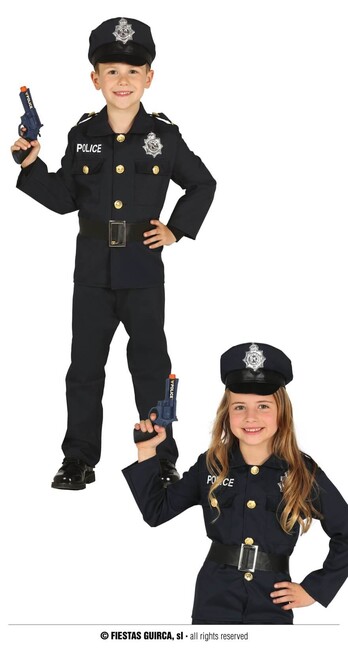 Kostým Policista/Policistka 7-9 let