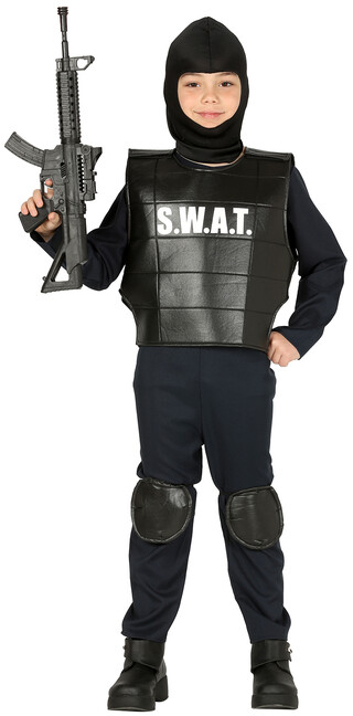 Levně Kostým Policista SWAT 10-12 let