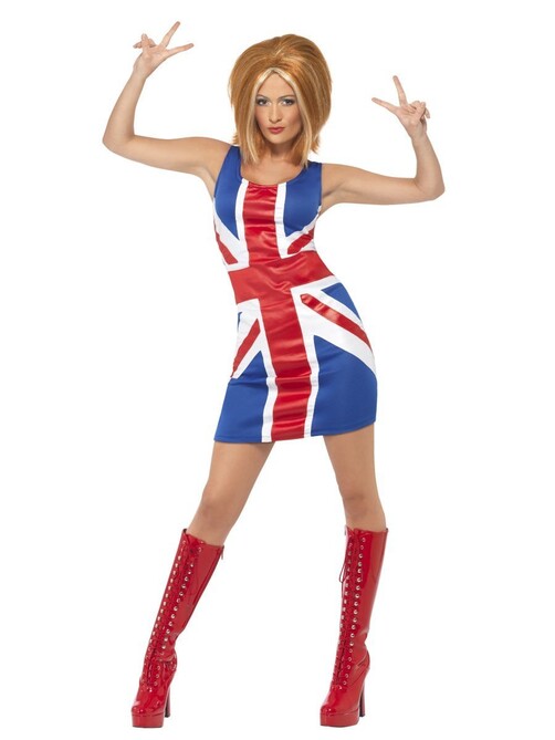 Levně Kostým Spice Girls Ginger Power S