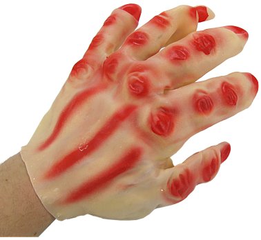 Krvavá ruka - maska