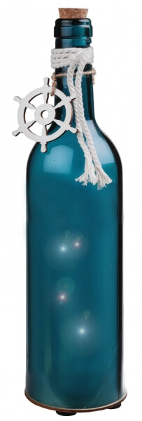 LED Dekorační mořská láhev 30cm