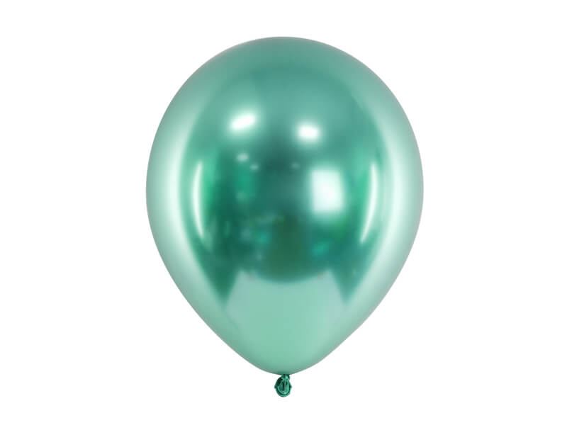 Levně Saténové balónky zelené 30cm 50ks