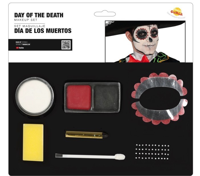 Levně Make-up sada Day of the Dead (7ks)