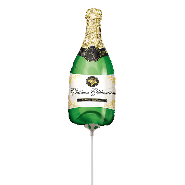 Levně Mini fóliový balónek Champagne 23cm
