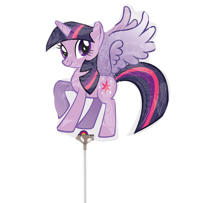 Levně Mini fóliový balónek My Little Pony purpurový 35cm
