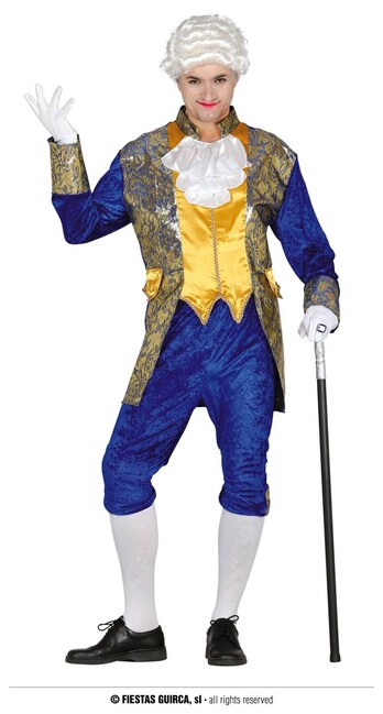 Pánský kostým Baron 18 století L 52-54