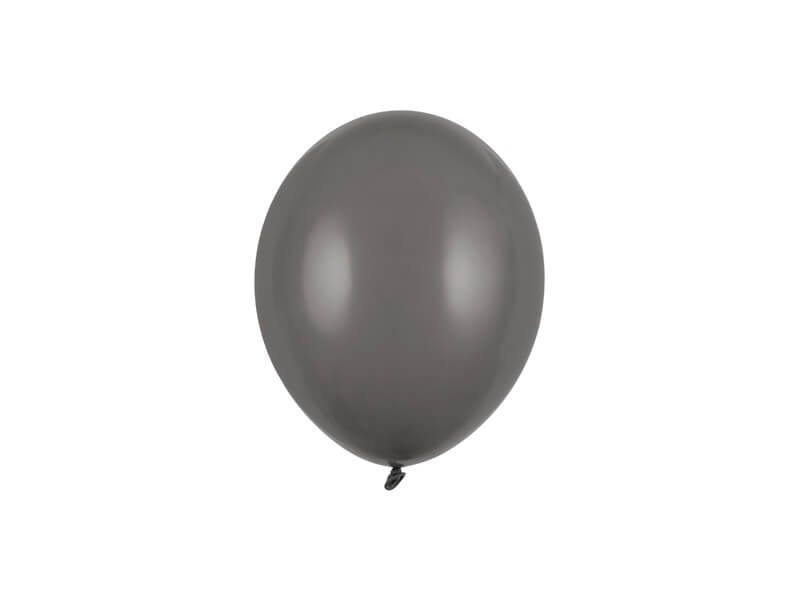 Balónky pastelové šedé 12 cm 100ks