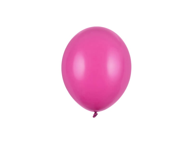 Levně Balónky pastelové tmavě růžové 12cm 100ks