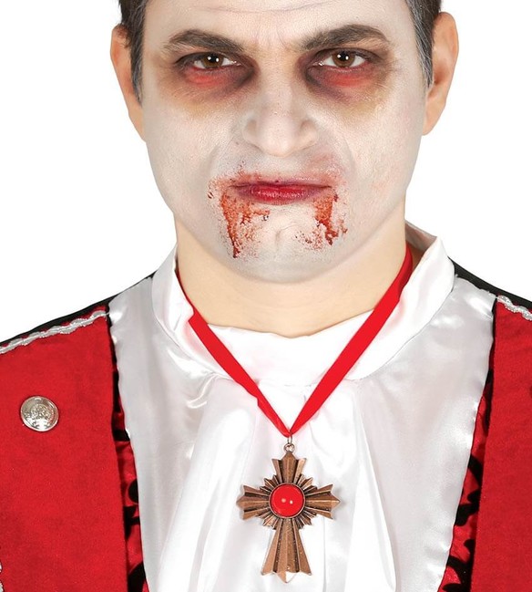 Přívěsek Kříž ke kostýmu Zombie